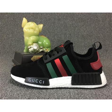 adidas nmd custom gucci black